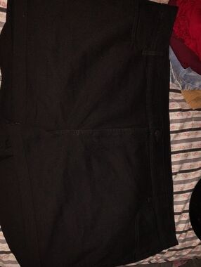 Old Navy Black High-Rise Mini Skirt